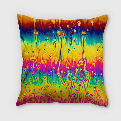 Подушка квадратная Tie dye / 3D-принт – фото 2