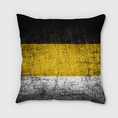Подушка квадратная Имперский флаг / 3D-принт – фото 2