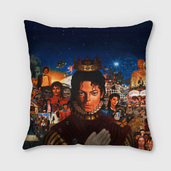 Подушка квадратная Michael Jackson: Pop King, цвет: 3D-принт