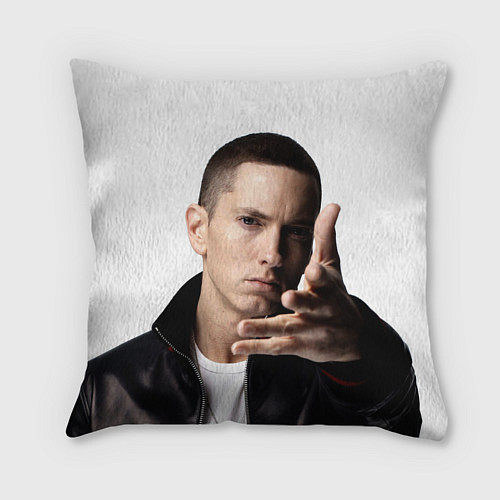 Подушка квадратная Eminem / 3D-принт – фото 2