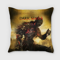 Подушка квадратная Dark Souls: Braveheart, цвет: 3D-принт