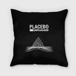 Подушка квадратная Placebo: Unplugged, цвет: 3D-принт