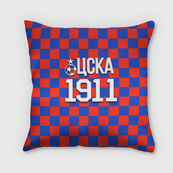 Подушка квадратная ЦСКА 1911, цвет: 3D-принт