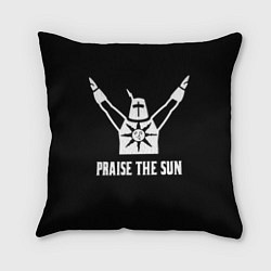 Подушка квадратная Dark souls praise the sun knight Heida, цвет: 3D-принт