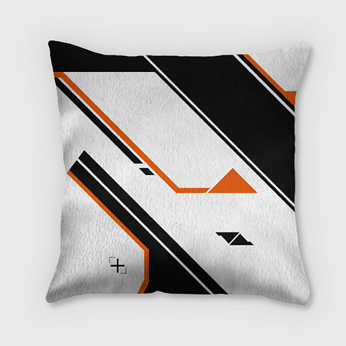Подушка квадратная CS:GO Asiimov P250 Style / 3D-принт – фото 2