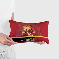 Подушка-антистресс Calgary Flames, цвет: 3D-принт — фото 2