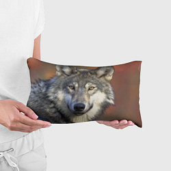 Подушка-антистресс Улыбка волка, цвет: 3D-принт — фото 2