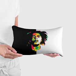 Подушка-антистресс Bob Marley: Colors, цвет: 3D-принт — фото 2