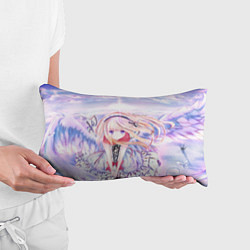 Подушка-антистресс Anime angel in clouds, цвет: 3D-принт — фото 2
