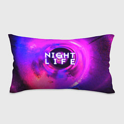 Подушка-антистресс Night life, цвет: 3D-принт