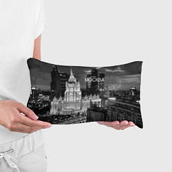 Подушка-антистресс Огни ночной Москвы, цвет: 3D-принт — фото 2