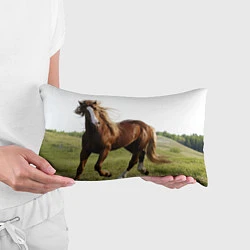 Подушка-антистресс Бегущая лошадь, цвет: 3D-принт — фото 2