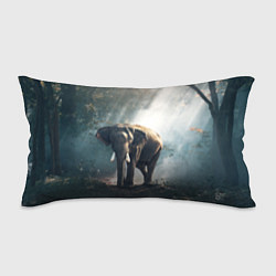 Подушка-антистресс Слон в лесу, цвет: 3D-принт