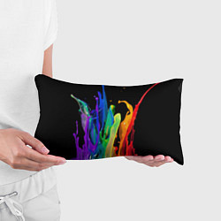 Подушка-антистресс Всплеск красок, цвет: 3D-принт — фото 2