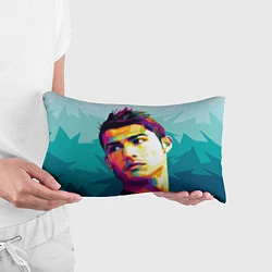 Подушка-антистресс Cristiano Ronaldo Art, цвет: 3D-принт — фото 2
