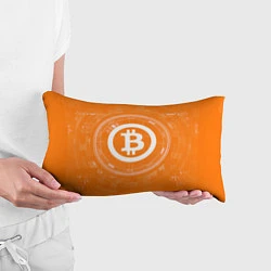 Подушка-антистресс Bitcoin Tech, цвет: 3D-принт — фото 2