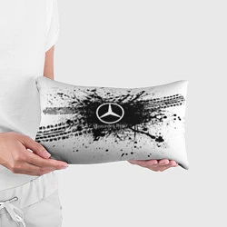 Подушка-антистресс Mercedes-Benz: Black Spray, цвет: 3D-принт — фото 2