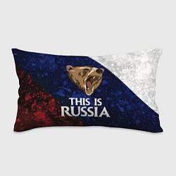 Подушка-антистресс Russia: Roaring Bear, цвет: 3D-принт