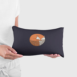 Подушка-антистресс Осенняя лисичка, цвет: 3D-принт — фото 2