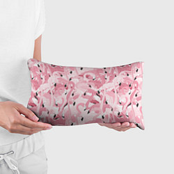 Подушка-антистресс Розовый фламинго, цвет: 3D-принт — фото 2