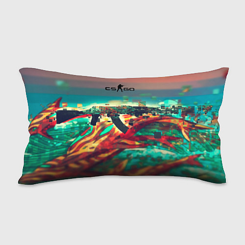 Подушка-антистресс CS GO logo abstract / 3D-принт – фото 2