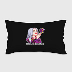 Подушка-антистресс BILLIE EILISH, цвет: 3D-принт