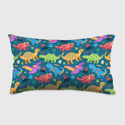 Подушка-антистресс Арт с динозаврами, цвет: 3D-принт