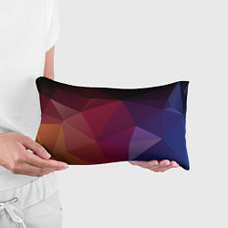 Подушка-антистресс Полигональный фон, цвет: 3D-принт — фото 2