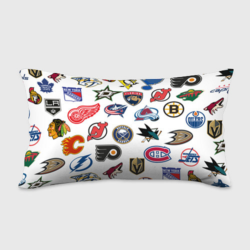 Подушка-антистресс San Jose Sharks NHL teams pattern / 3D-принт – фото 2