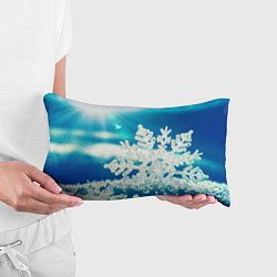 Подушка-антистресс Снег, цвет: 3D-принт — фото 2