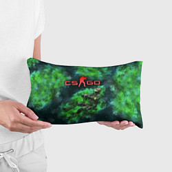 Подушка-антистресс CS GO Green rage, цвет: 3D-принт — фото 2