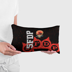 Подушка-антистресс Five Finger Death Punch 1, цвет: 3D-принт — фото 2