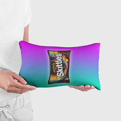 Подушка-антистресс Skittles Черный, цвет: 3D-принт — фото 2