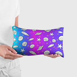 Подушка-антистресс Ракушки с градиентом, цвет: 3D-принт — фото 2