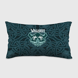 Подушка-антистресс Valheim шлем с рогами, цвет: 3D-принт