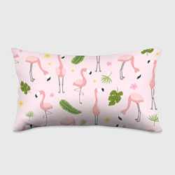 Подушка-антистресс Фламинго, цвет: 3D-принт