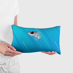 Подушка-антистресс Акула в очках, цвет: 3D-принт — фото 2