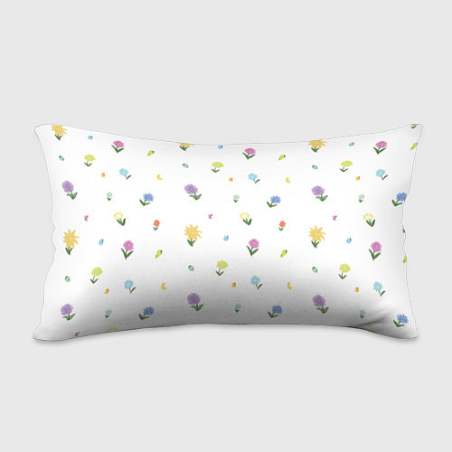 Подушка-антистресс Цветы и бабочки / 3D-принт – фото 2