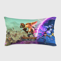 Подушка-антистресс Ratchet & Clank: Rift Apart, цвет: 3D-принт