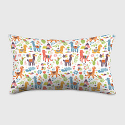 Подушка-антистресс Ламы, цвет: 3D-принт