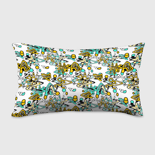 Подушка-антистресс Абстрактный современный узор в стиле граффити / 3D-принт – фото 2