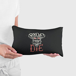 Подушка-антистресс Ride or die, цвет: 3D-принт — фото 2