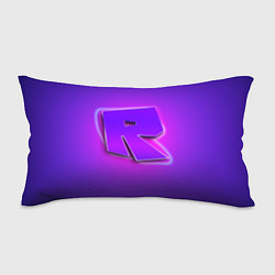 Подушка-антистресс ROBLOX NEON LOGO РОБЛОКС, цвет: 3D-принт