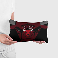 Подушка-антистресс CHICAGO BULLS ЧИКАГО БУЛЛС НА ФОНЕ, цвет: 3D-принт — фото 2