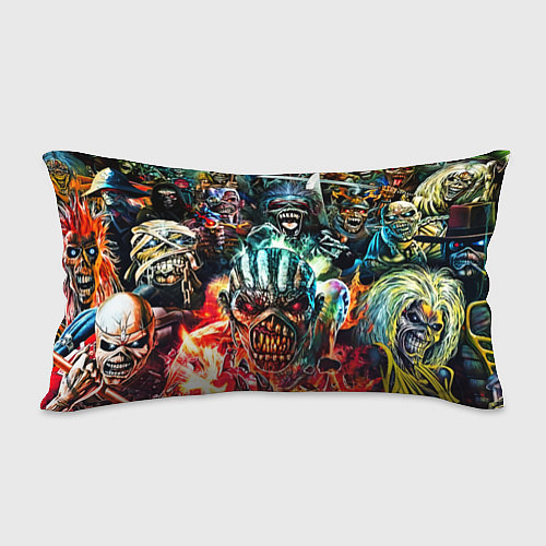 Подушка-антистресс Iron Maiden allover / 3D-принт – фото 2