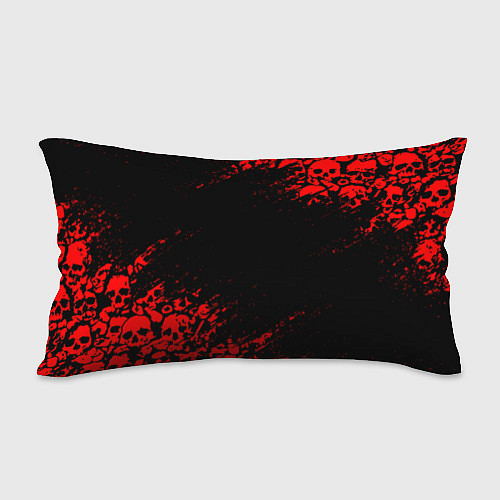 Подушка-антистресс CANNIBAL CORPSE КРАСНЫЕ ЧЕРЕПА / 3D-принт – фото 2