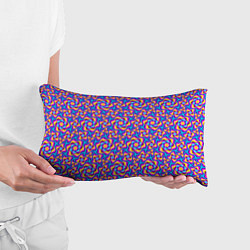 Подушка-антистресс Красочный фон с цветами, цвет: 3D-принт — фото 2
