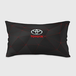 Подушка-антистресс Toyota Тонкие линии неона, цвет: 3D-принт