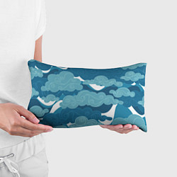 Подушка-антистресс Облака Греции, цвет: 3D-принт — фото 2