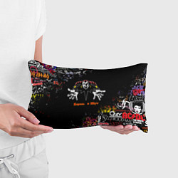 Подушка-антистресс Лого рок групп, цвет: 3D-принт — фото 2